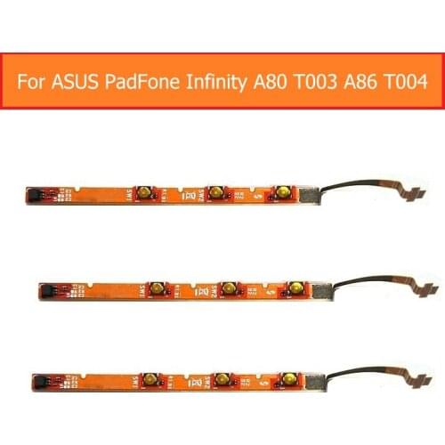 Switch on/off power Flex cable For Asus PadFone Infinity A80 T003 A86 T004 volume flex lock screen button & silent keypad parts