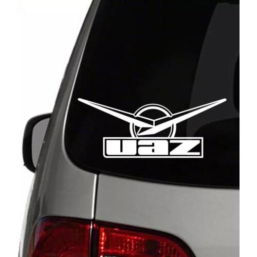 Hot Funny Car Sticker UAZ KK Vinyl Decals Motorcycle Bumper Car Styling PVC 29cm X 12cm