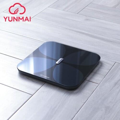 Yunmai Pro Floor Scale Body Composition Scale Smart Fat Weight Scale Bathroom Digital Electronic LED screen Balance APP Data