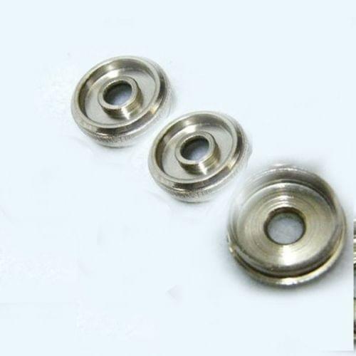 New 9 pcs trumpet top caps chrome