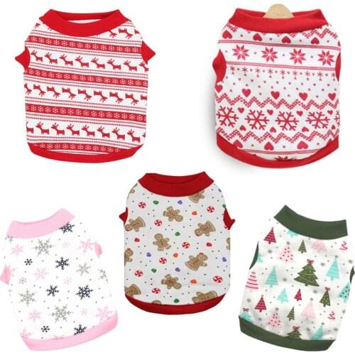 Autumn and Winter Soft and Comfortable Festive Year Christmas Clothes Printed Elk Snowflake T-shirt Short-sleeved Outerwear