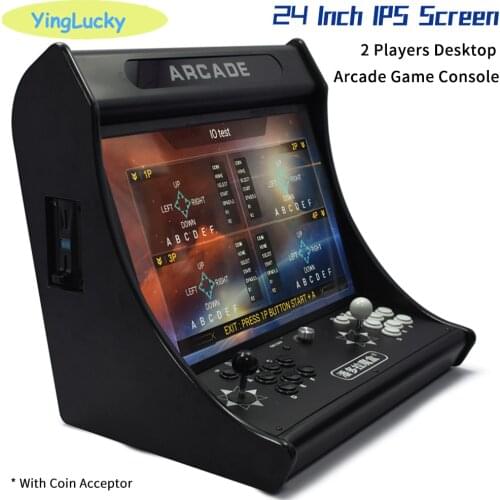 Retro Video game consoles Pandora Box 3D WiFi Plus 24 Inch IPS 8000 Games 2 Players PCB Board Arcade Table Bartop Machine
