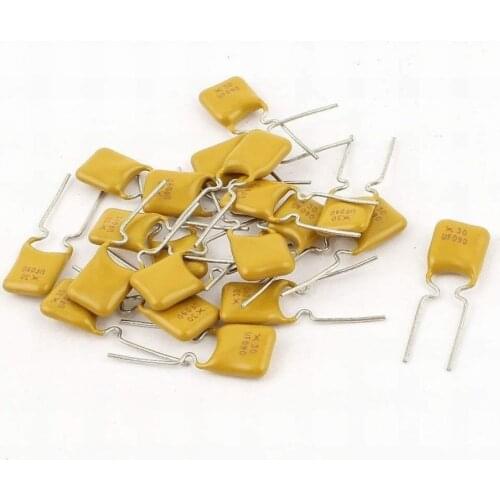 500PCS/lot Self Recovery Fuse RUEF090 UF090 30V 0.9A PPTC X30 UF090 DIP Resettable Fuse 0.9A 30V PTC Resettable Fuses