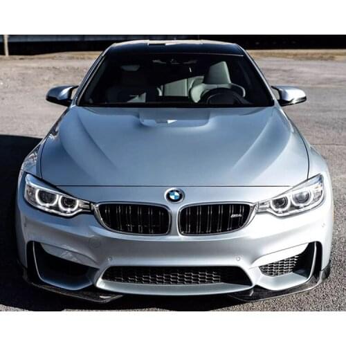 Sexy2021 F80f82f83 Fit for w M3m4 Modified Carbon Fiber Small Enveloping Ac Lip Wrap Angle Front Shovel Spoiler