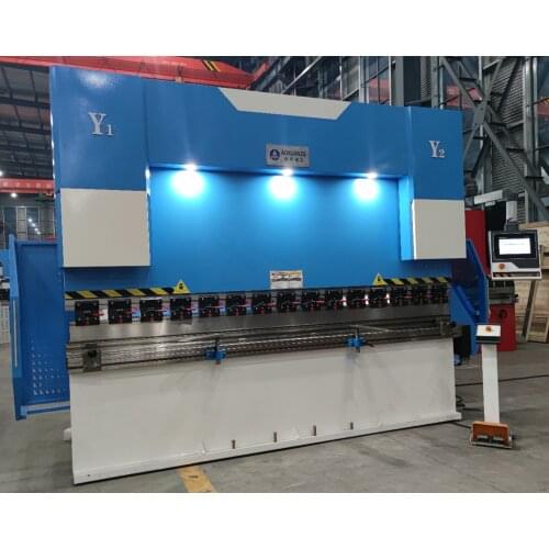 DA53T System 4+1Axis Automatic CNC Hydraulic Press Brake Carbon Steel Bending