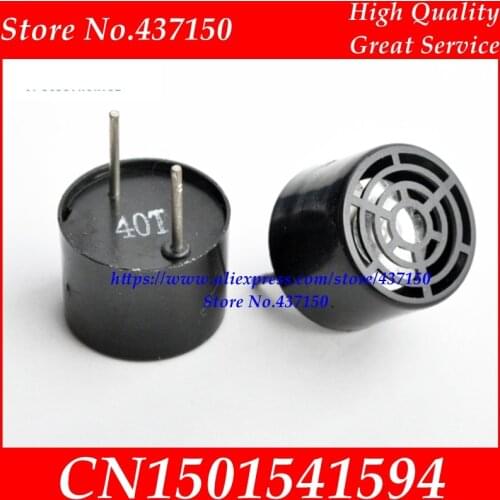 Plastic shell 16mm 40khz ranging probe ultrasonic sensor transmitter and receiver split T and R
