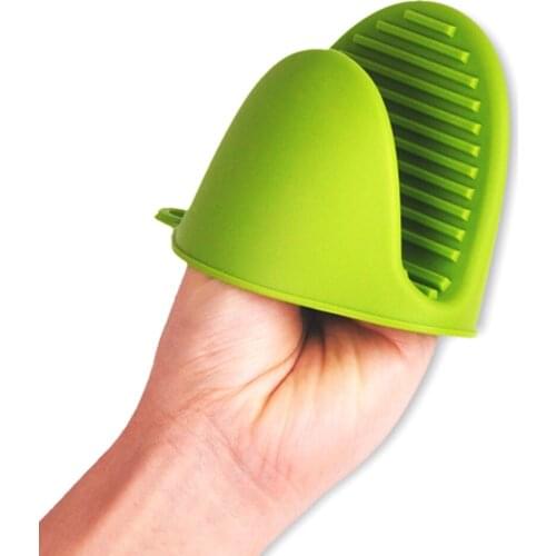 1Pc Kitchen Baking Heat insulation Bowl Pot Clip Silicone Baking Oven Mitts Microwave Oven Glove Non Stick Anti-Slip Grips