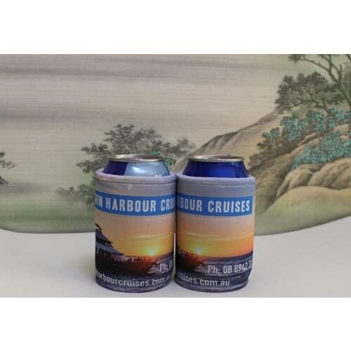 150pcs Custom Design Can Cooler Neoprene Stubby Beer Bottle Holder Insulated Can Cover Wedding Thermal Drink Sleeve Bag For Cans