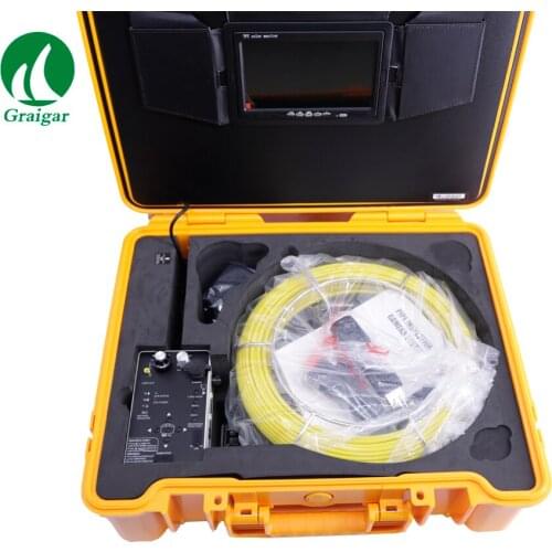 710DNLK Pipe Inspection Camera 7 inch TFT Color Monitor with 512 Transmitter