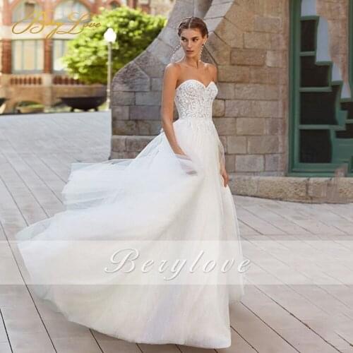 BERY LOVE Beach Wedding Dresses
