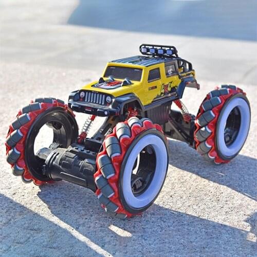 Large 1:10 rc car 2020 rc car 4wd 2.4hz off-road climbing alloy remote control car high-speed truck with fancy led kids' toy