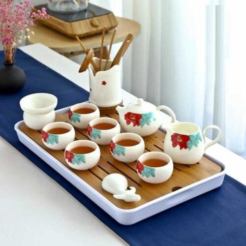 Chinese Dekoration Teaset Bedroom Decor Aksesuarlari Garden Mutfak Teapot China Home Decoration Accessories Teaware Tea Set