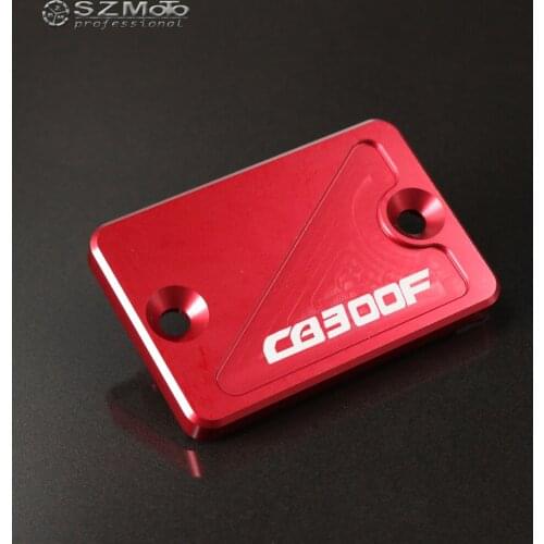 For HONDA CB300F CB300 F 2015-2017 2016 Aluminum Motorcycle Accessories Front Brake Master Cylinder Fluid Reservoir Cover CNC