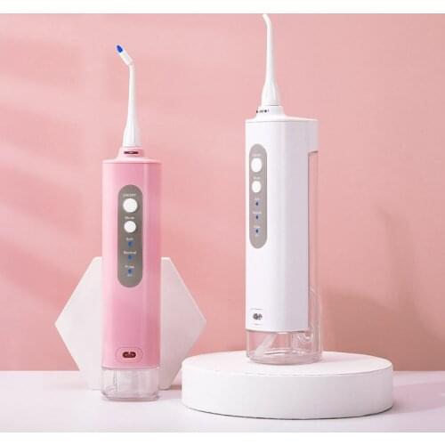 Electric Oral Irrigator Usb Rechargeable Water Line 220ML Waterproof Scaler
