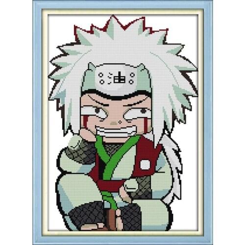 Everlasting Love The Naughty Boy Ecological Cotton Cross Stitch 11CT 14CT Stamped Printed DIY Gift Christmas Wedding Decoration