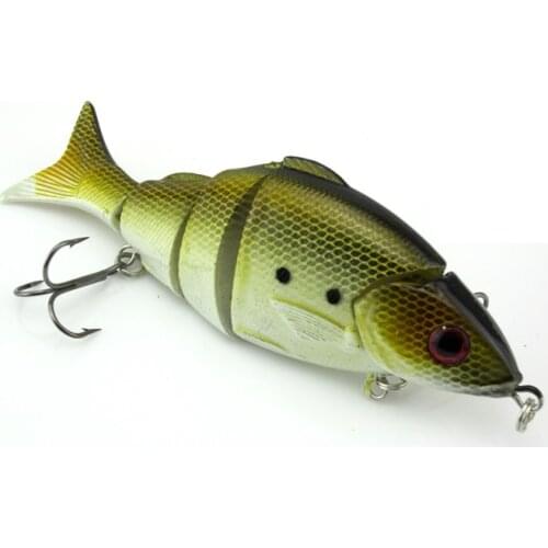 Fish Hard Artificial Bait Fishing Freshwater Lure Hook Black Minoxidil 12.5cm 20.7g LH010