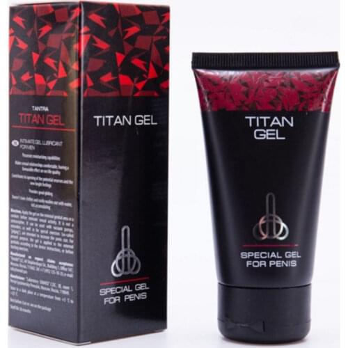 TITAN GEL Penis Enlargement Gel Male Penis Extension Massage Cream Essential Oil Adult Toy Male Enhancement 50ml