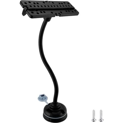 Fish Finder Bracket 360 Degree Swivel Universal Marine Kayak Electronic Fishfinder Mount Base GPS Electronics Mount Holder