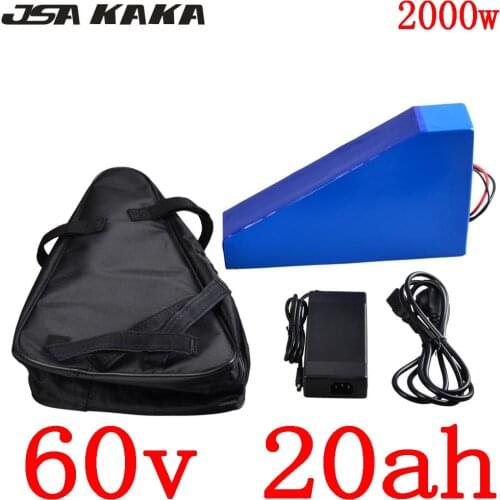 60V ebike battery 60V 20AH electric bike battery 60V Lithium battery 60V 1500W 2000W electric scooter battery with 5A charger