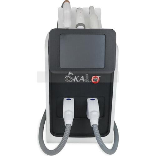 Multifunction SHR OPT Hair Removal Nd Yag Laser Tattoo Removal RF Face Lift Beauty Machine