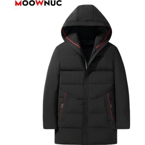 Moownuc Men's Long Parkas