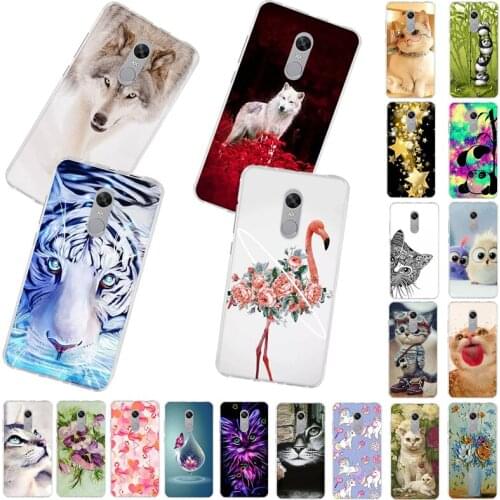 Silicone Case For Xiaomi Redmi Note 4 4X Note 7 Case Soft TPU Cover Luxury Back Cover For Xiaomi Redmi 3 3S Go Covers Fundas