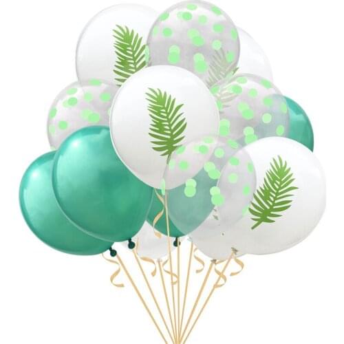 15pcs Flamingo Latex Balloon Wedding Decoration Bachelorette Party Ball Birthday Jungle Party Decor Kids Adult Helium Baloon