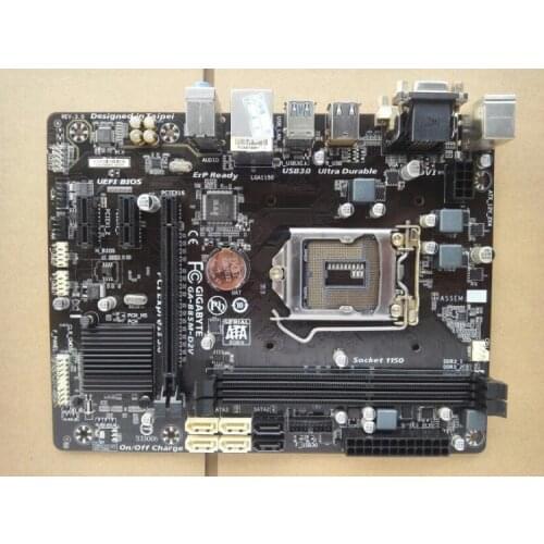 Gigabyte GA-B85M-D2V original motherboard LGA 1150 DDR3 B85M-D2V 16GB USB2.0 USB3.0 I3 I5 I7 Desktop Motherboard