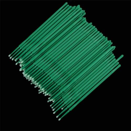 OutTop 100Pc/ Bottle Microblading Micro Brushes Swab Lint Tattoo Permanent Supplies best seller #30