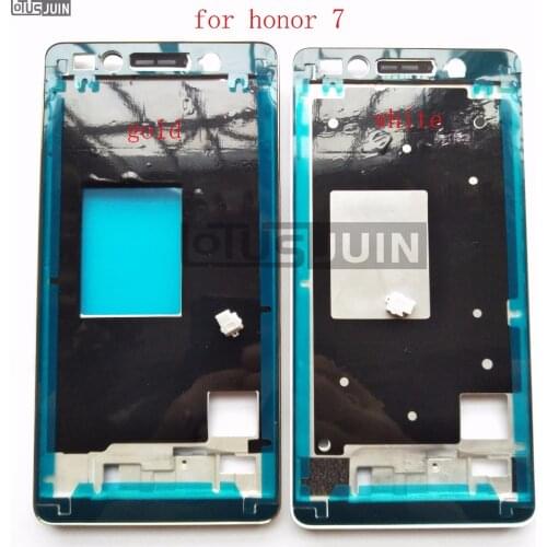 Front LCD Housing Middle Faceplate Frame Bezel Replacement Parts for Huawei Honor 7
