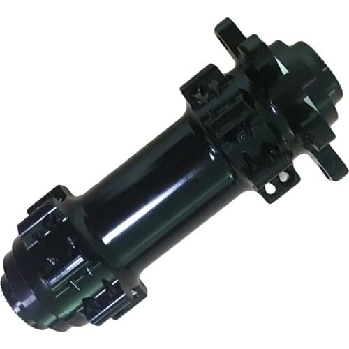 Light Bicycle Front Hub Primwon PW451 Straight Pull Bike Hubs 6 Bolt Disc 24H 28H 12mm 15mm x 100mm MTB Aluminum Alloy 2 Bearing