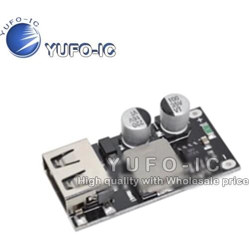 Turn step-down dc module 12 v24v QC3.0 quick charge one USB phone pad support HUA. WEIFCP