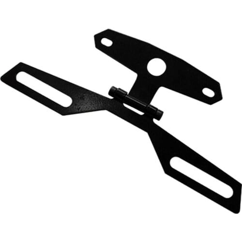 Adjustable Motorcycle Folding License Plate Holder Tail/Rear Light Bracket Mount Aluminum Alloy Motor Motorcycle Accessories
