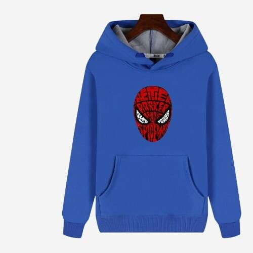 Hoodie-Spiderman-Marvel-superhero-Sport-manufacture on demand