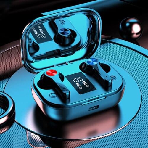 TWS T28 Wireless Earphones Bluetooth 5.0 Waterproof Gaming Earpieces Sport Earbuds 9D Stereo Music Earbuds Headsets for iphone