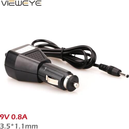 ViewEye 9V 0.8A Car Charger Cigarette Lighter Adapter DC 12-24V Input DC 9V 0.8A Output Power Supply Power Adapter VET Can Use