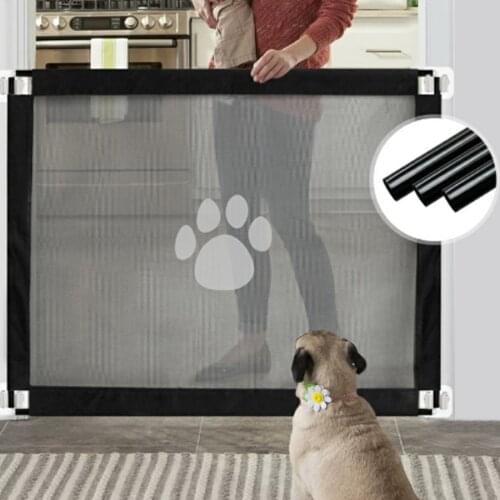 Pet Supplies Pet Door Fence Dog Scratch Mark Pet Stair Fence Isolation Network Safety Ramps Portable Assem Portable Safety Fence