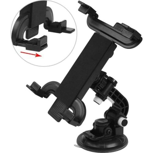 1PC Adjustable Car Tablet Holder Bracket Support Windscreen/Dashboard Suction Mounting For Auto Interior Accessories