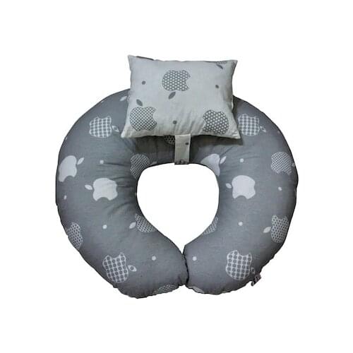 2Pcs/Set Nursing Pillows Baby Maternity Breastfeeding U-Shaped Multifunction Adjustable Cushion Infant Newborn Feeding Layered Washable Cover