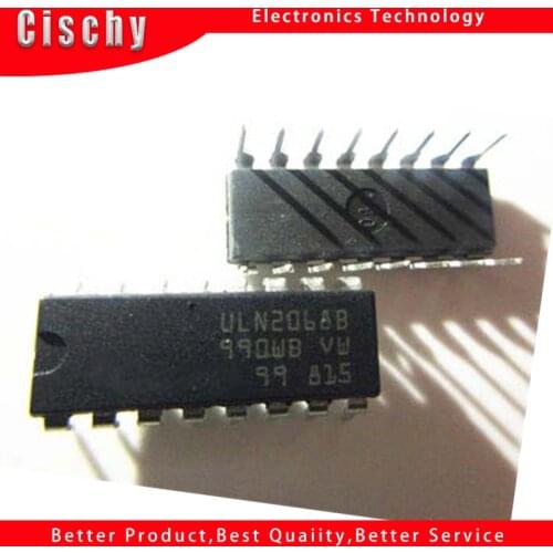 1pcs/lot ULN2068B ULN2068 DIP-16