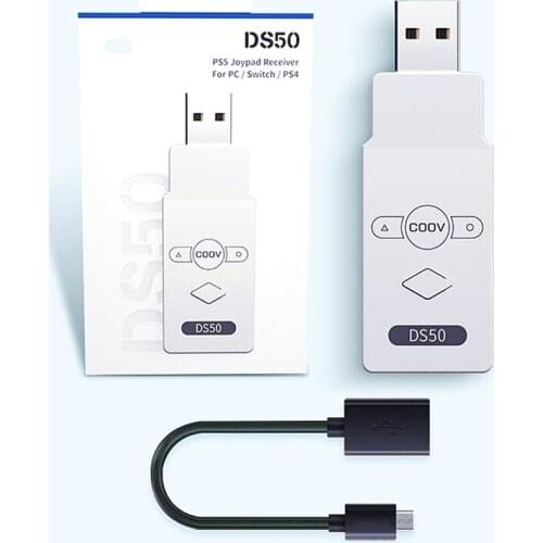 Wireless Bluetooth Adapter for PS4 PS3 USB Converter Receiver Transmitter for Switch/Lite PC Controller