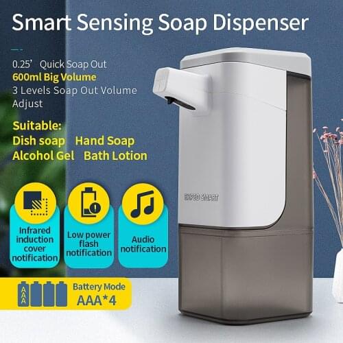 Automatic Induction Soap Dispenser Smart Kitchen Bathroom Hand Sanitizer Foaming Agent Portable Soap Dispenser Accessories