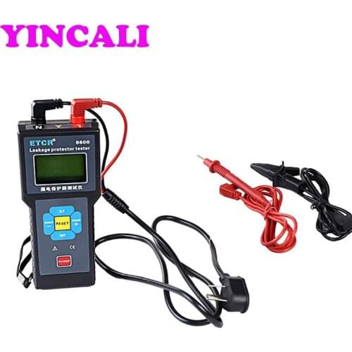 Fast Shipping Leakage Protector Tester ETCR8600 Digital Leakage Current Meter for online measuring the leakage operating current