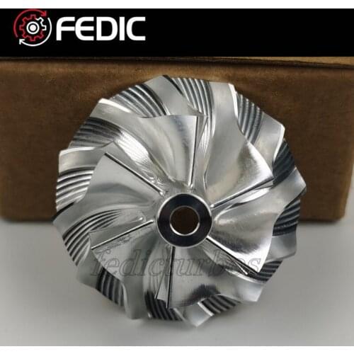 MFS billet turbo compressor wheel BV39 54399880136 for Audi A1 VW Polo Skoda Roomster 105HP 77Kw 1.6TDI CAYA CAYC 2009-2010