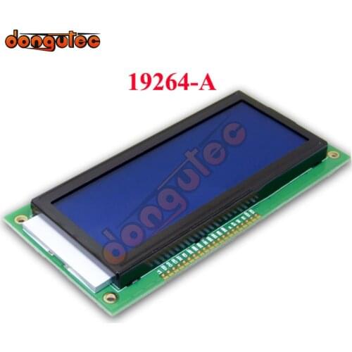 4.37 inch 20PIN 19264A LCD Graphic Screen Module 3.3V 5V Blue/White/Yellow Green/Backlight Parallel Interface