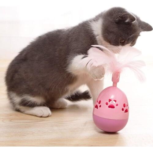 Tumbler Cat Toys Games for Cats Anti-stress Pet Products Chats Kitten Kittens Items Animal Small Pets Intimate Supplies Mini All