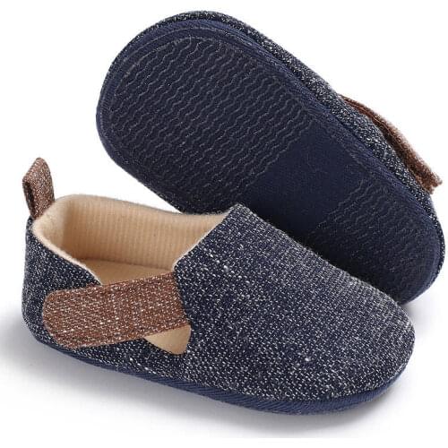 Newborn Infant Baby Boy Walking Shoes First Shoes Toddler Pre Walking Trainers