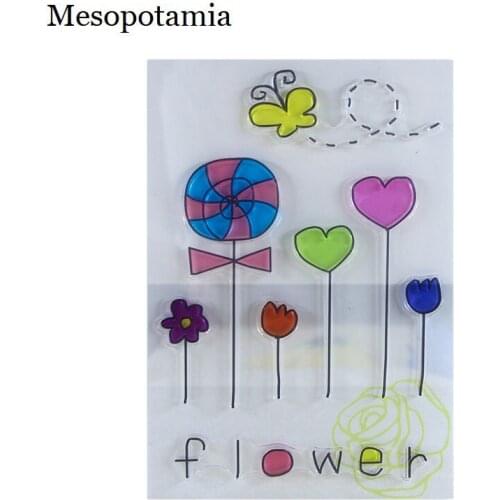 DIY Scrapbooking Windmill Balloon Butterfly Stamp Seal Pirates Transparent Stamp Silicone Seals Card Decorative Crafts Sewing