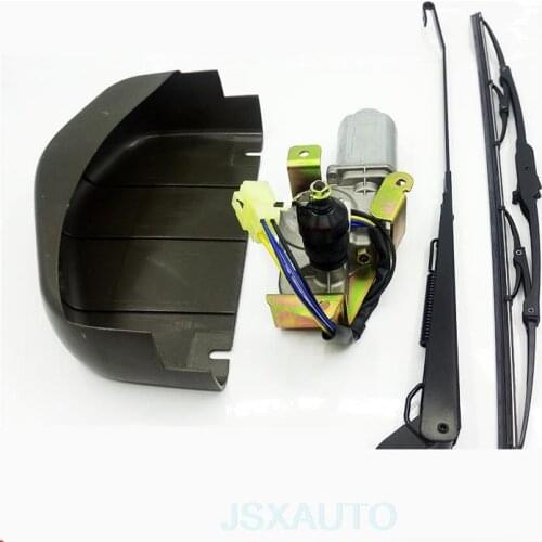 Excavator wiper assembly motor wiper arm sheet For DOOSAN DH215/225/370-9 DX DAEWOO