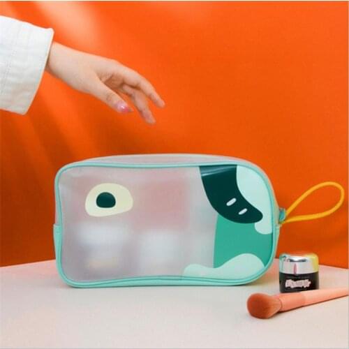 Waterproof Transparent Women Cosmetic Storage Bag Portable Travel Wash Bag Toiletry Handbag Female Makeup Beauty Organizer Pouch